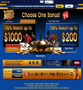 lucky nugget online casino review